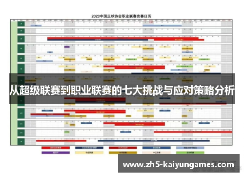 从超级联赛到职业联赛的七大挑战与应对策略分析
