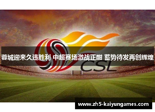 蓉城迎来久违胜利 中超赛场激战正酣 蓄势待发再创辉煌